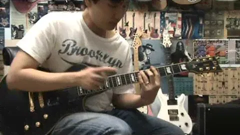 ESP LTD EC-1000 DELUXE GUITAR DRIVE SOUND