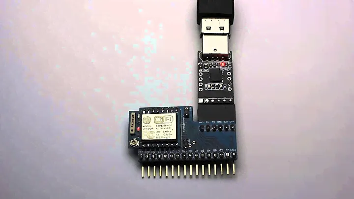 ESP-ADE ESP8266 Vertical Adapter Board with ESP-07 / ESP-12