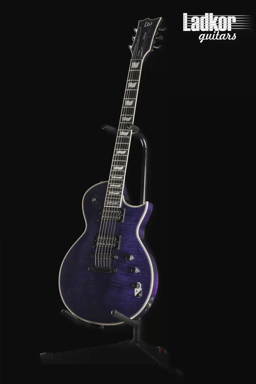 ESP LTD EC-1000 See Thru Purple NEW