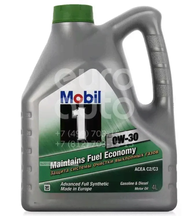 Масло моторное Mobil 1 ESP 0W30 синтетическое 4 л