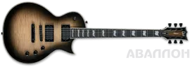 ESP LTD EC-1000T EC1000T BLACK IN NATURAL BURST LEC1000TFMBLKNB