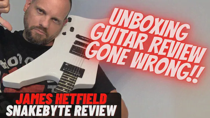 ОБЗОР РАСПАКОВКИ гитары Metallica James Hetfield Signature LTD Snakebyte пошел не так!