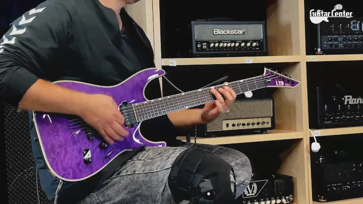 ESP LTD MH-1000NT QM STP | TV Guitar Center
