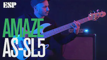 ESP Original Custom Shop MAZE-AS-SL5 Bass Guitar