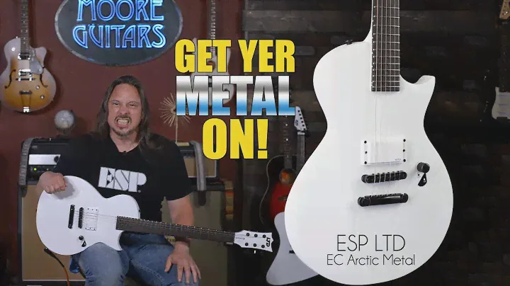 ESP / LTD EC Arctic Metal (It's not a frozen Les Paul)