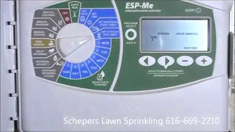 How To Turn On/Off The Master Valve On A Rain Bird ESP-ME