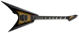 ESP LTD Arrow Black Metal Floyd Rose Electric Guitar, Black Satin LARROWBKMBLKS