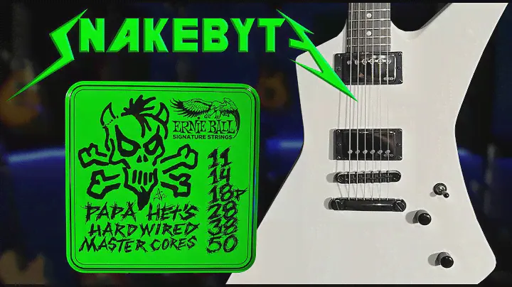 LTD Hetfield Snakebyte montage and Hardwired Master Core Demo/Review