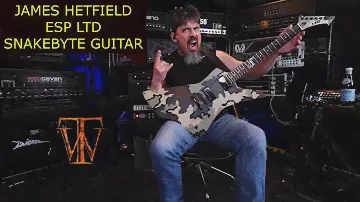 James Hetfield ESP LTD Snakebyte Guitar