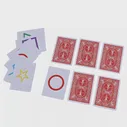 🛍 2 набора необычных классических карт ESP, наборы карт для группы, волшебные фокусы, реквизит для магии, легкая в использовании детская волшебная игрушка, Рождественский подарок