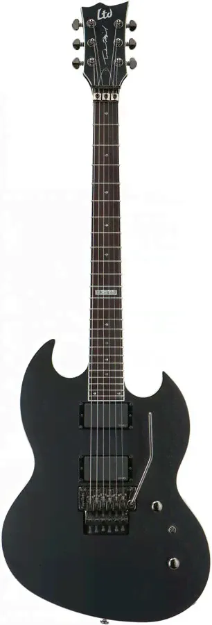 ESP GUITARS Электрогитара TM-600 BLKS 6-струнная, корпус Красное дерево