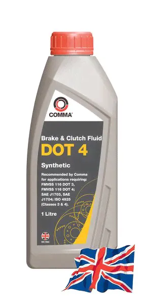 Comma dot 4 esp brake fluid (1l)_жидкость тормозная dot 4 esp-1