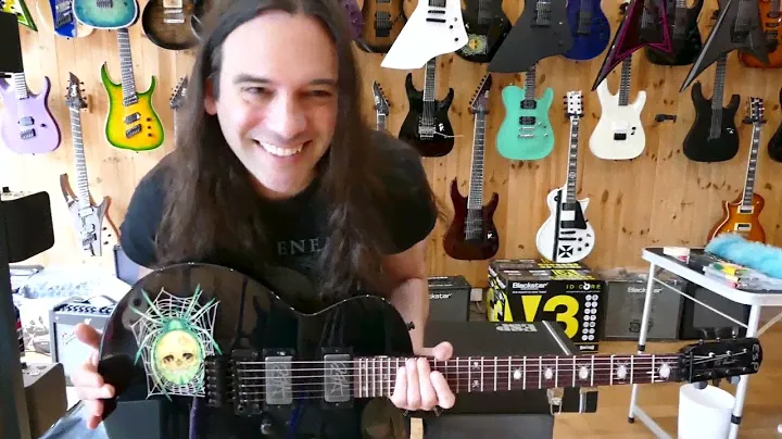 ESP KH-3 Kirk Hammett Signature Guitar - Unboxing