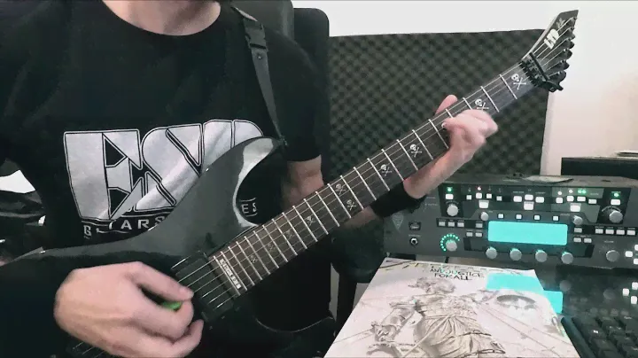 Metallica - Dyers Eve - Solo Playthrough Cover - ESP/LTD KH-602