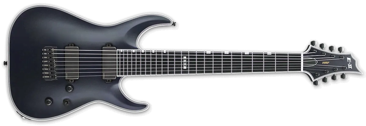 ESP E-II HRF NT-8 BARITONE BLACK SATIN-0