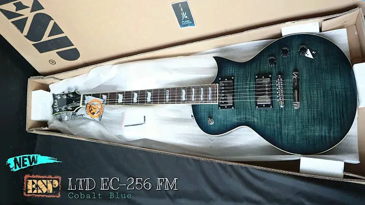 UNBOXING!! ESP LTD EC-256 Coral Blue