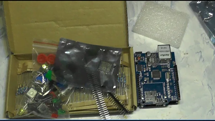 Посылка №249 Набор для Arduino. Ethernet W5100 R3 Esp. 826 WIFI модель ESP-07