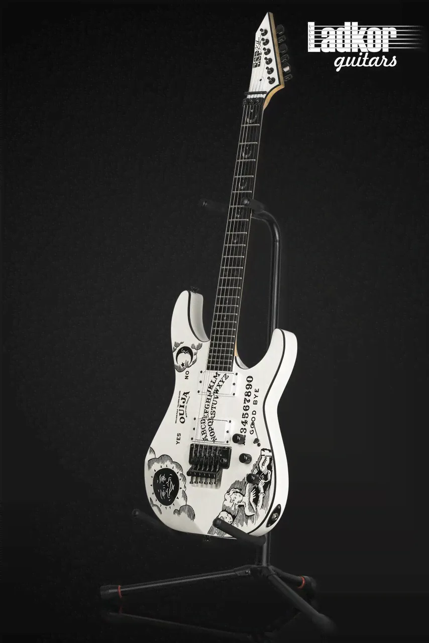 2009 ESP Custom Shop Kirk Hammett KH-2 Ouija White Limited Edition 1 Of 50 Metallica 12 Years Time Capsule NEW-0